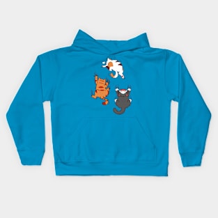 Struggle Cats Funny Kids Hoodie